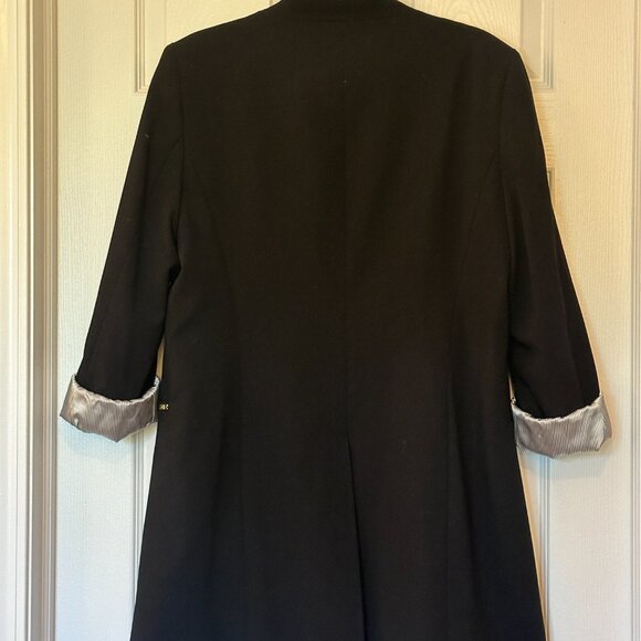 Calvin Klein Duster Blazer – Size 16, Black - Picture 2 of 2